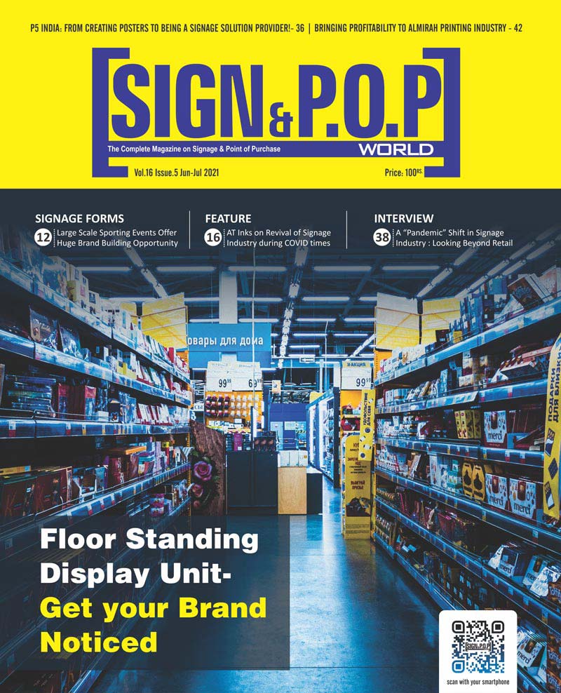 Floor Standing Display Unit- Get your Brand Noticed!