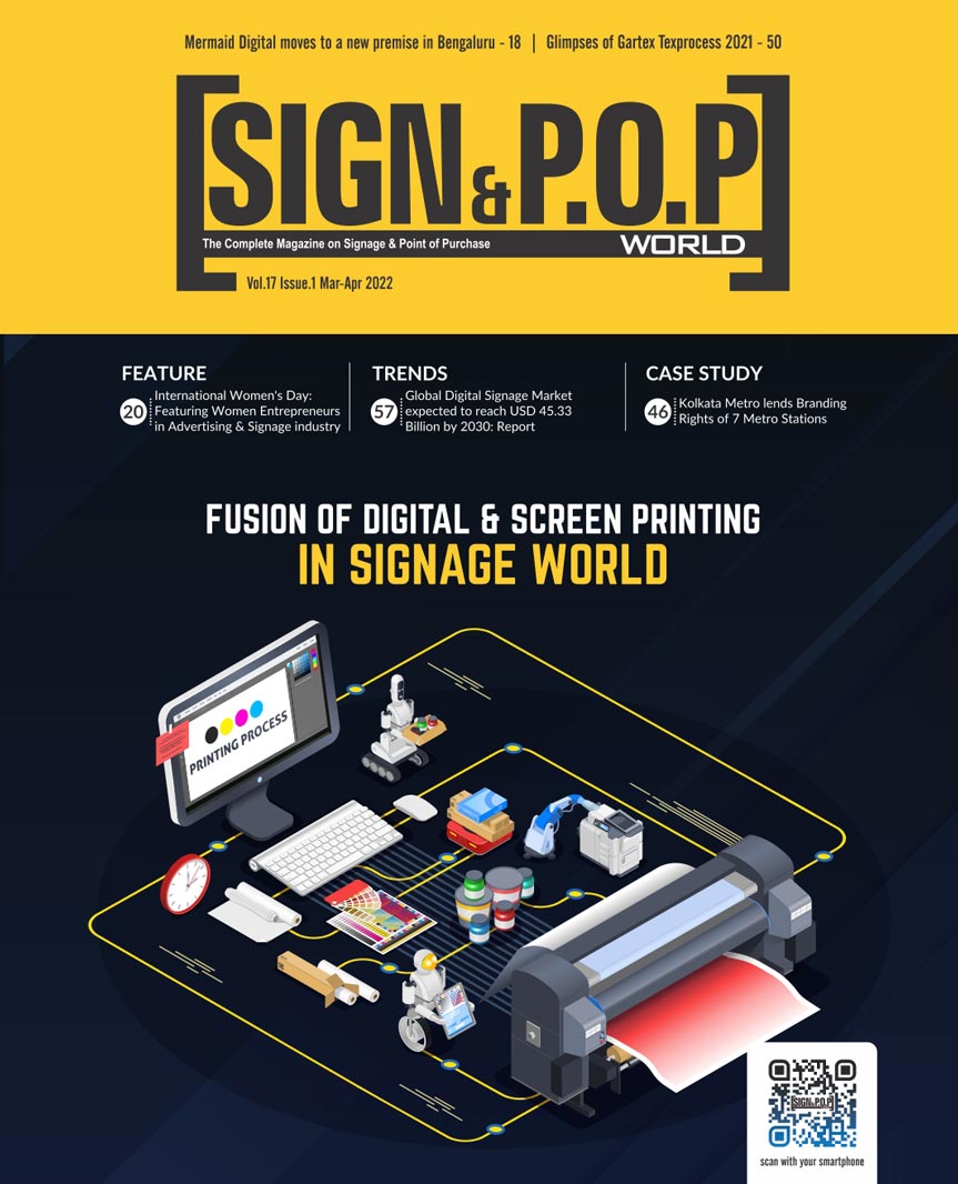 Fusion of Digital & Screen Printing in Signage World