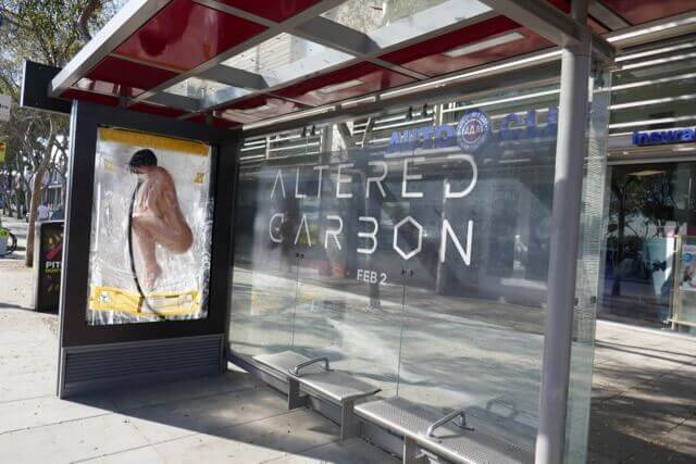 Street Furniture Advertising Sign Pop