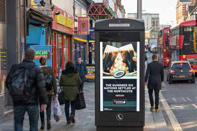Guinness Dynamic, Digital OOH Campaign Was Designed to Promote Six ...